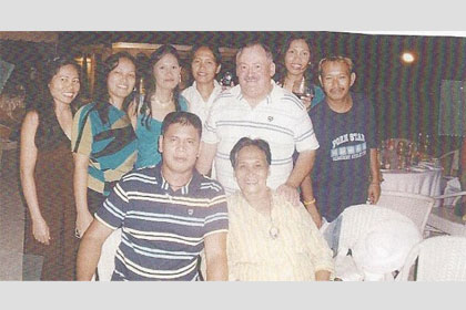 Leroy With Fiancee April